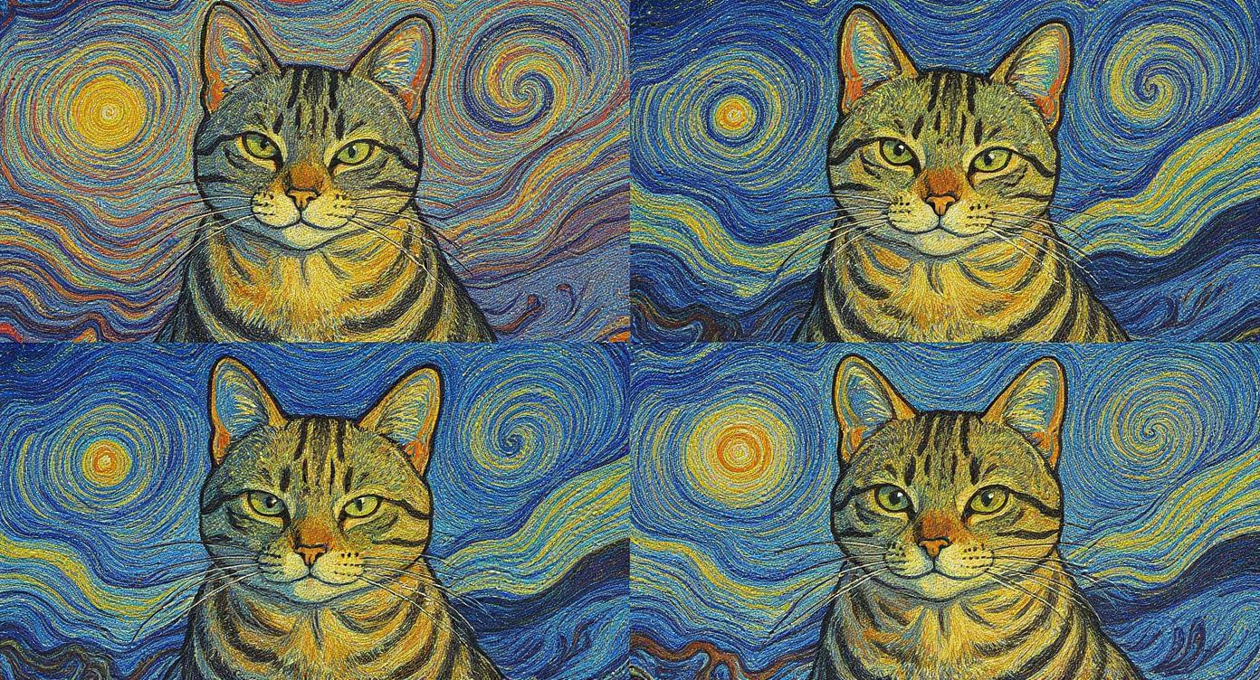 Flux Kontext maintaining character consistency across multiple edited images